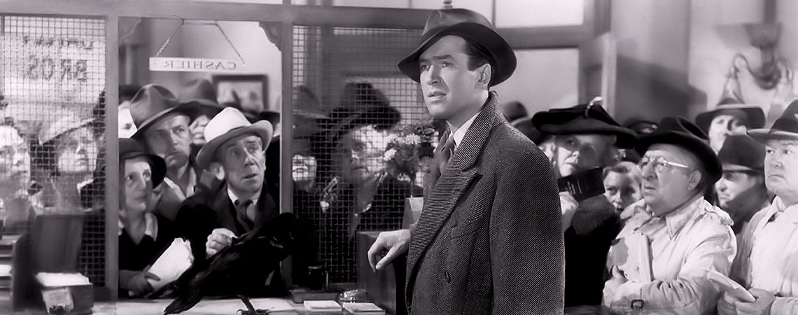 James Stewart & Ernie Adams | "It's a Wonderful Life" (1946)