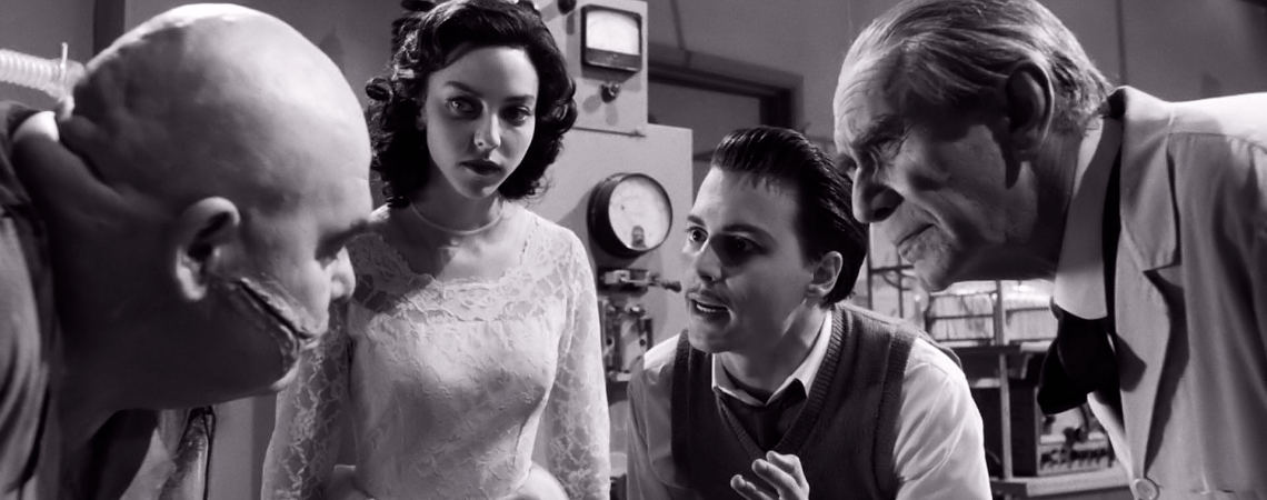 Johnny Depp, Martin Landau, Juliet Landau, George Steele | Tim Burton's "Ed Wood" (1994)