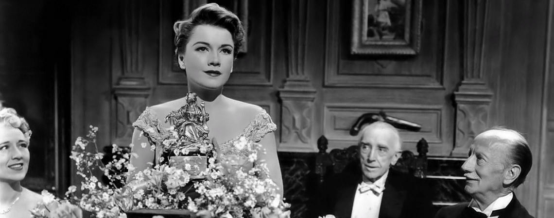 Anne Baxter, Walter Hampden | "All About Eve" (1950)