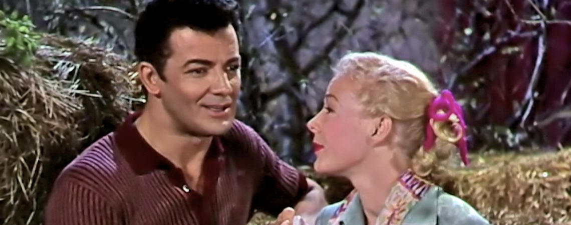 Betty Hutton, Cornel Wilde | "The Greatest Show on Earth" (1952)