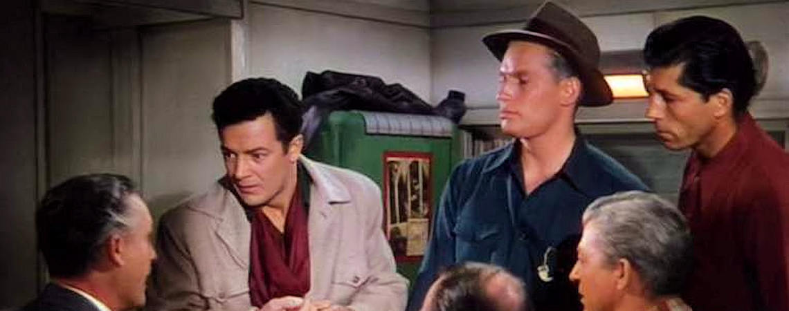 Charlton Heston, Cornel Wilde | "The Greatest Show on Earth" (1952)