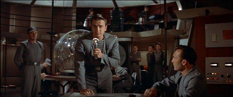 Leslie Nielsen, Jack Kelly, Warren Stevens | "Forbidden Planet" (1956)