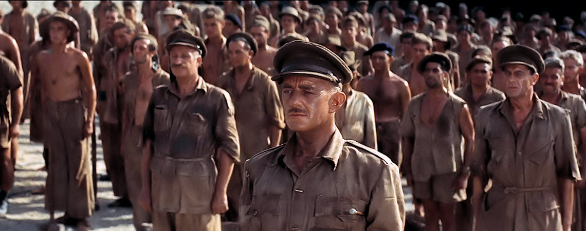 Alec Guinness, James Donald | "The Bridge on the River Kwai" (1957)