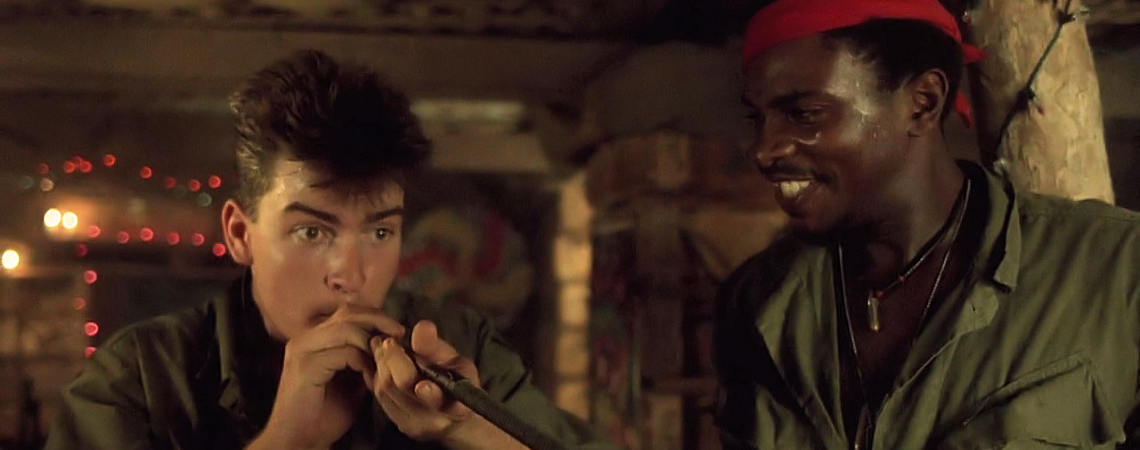 Charlie Sheen, Keith David | "Platoon" (1986)