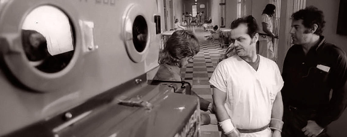 Jack Nicholson, Will Sampson, Milos Forman | "One Flew Over the Cuckoo's Nest" (1975)