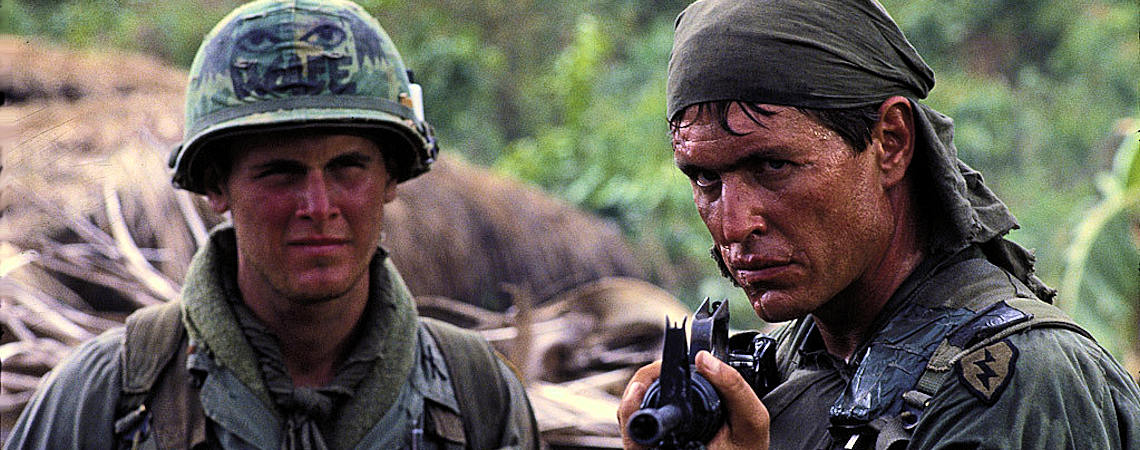 Mark Moses, Tom Berenger | "Platoon" (1986) *