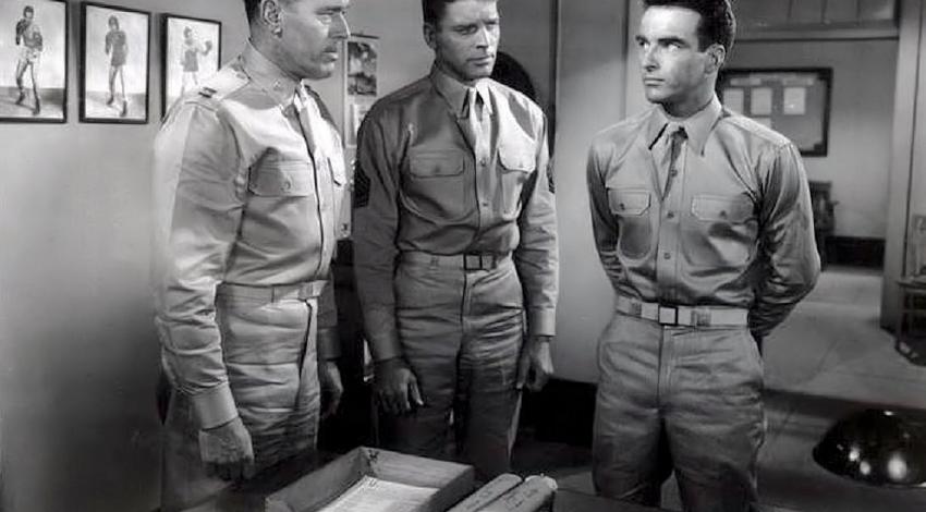 Burt Lancaster, Montgomery Clift, Philip Ober | "From Here to Eternity" (1953)