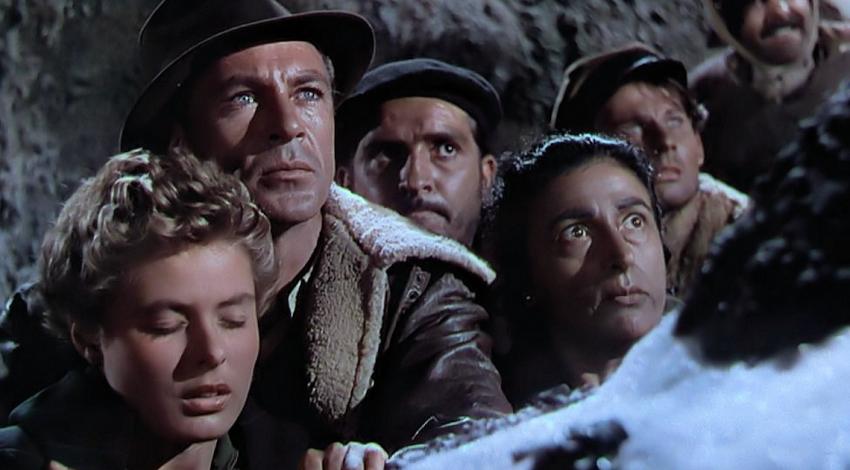 Ingrid Bergman, Gary Cooper, Arturo de Córdova, Eric Feldary, Katina Paxinou, Mikhail Rasumny | "For Whom the Bell Tolls" (1943) **