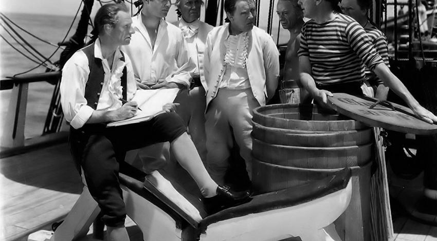 Clark Gable, Charles Laughton, Ian Wolfe | "Mutiny on the Bounty" (1935) *