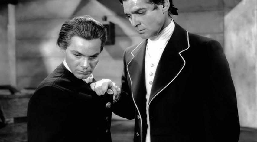 Clark Gable, Eddie Quillan | "Mutiny on the Bounty" (1935)