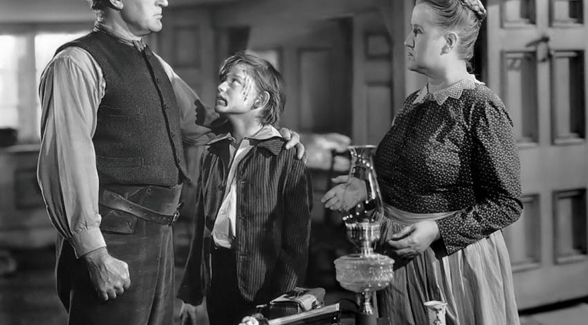 Roddy McDowall, Donald Crisp, Sara Allgood | "How Green Was My Valley" (1941)