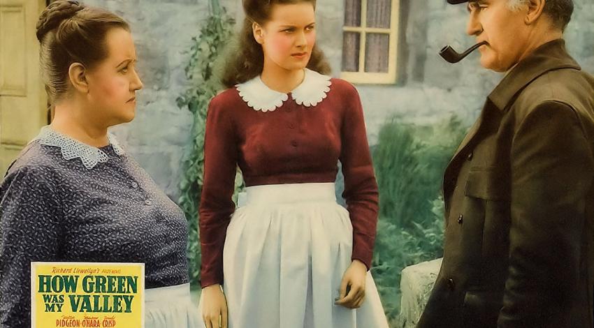 Sara Allgood, Maureen O'Hara, Donald Crisp | "How Green Was My Valley" (1941) *