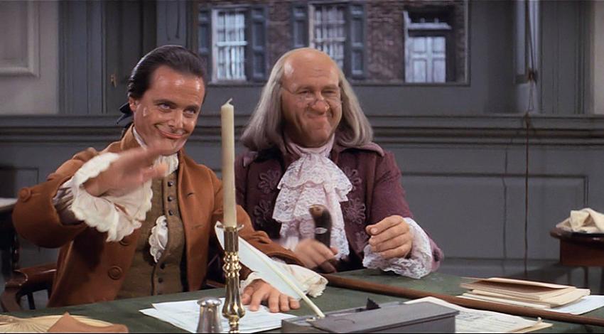 William Daniels, Howard Da Silva | "1776" (1972) *