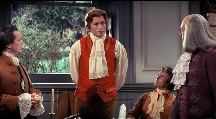 William Daniels, Howard Da Silva, Ron Holgate, Ken Howard | "1776" (1972)  *