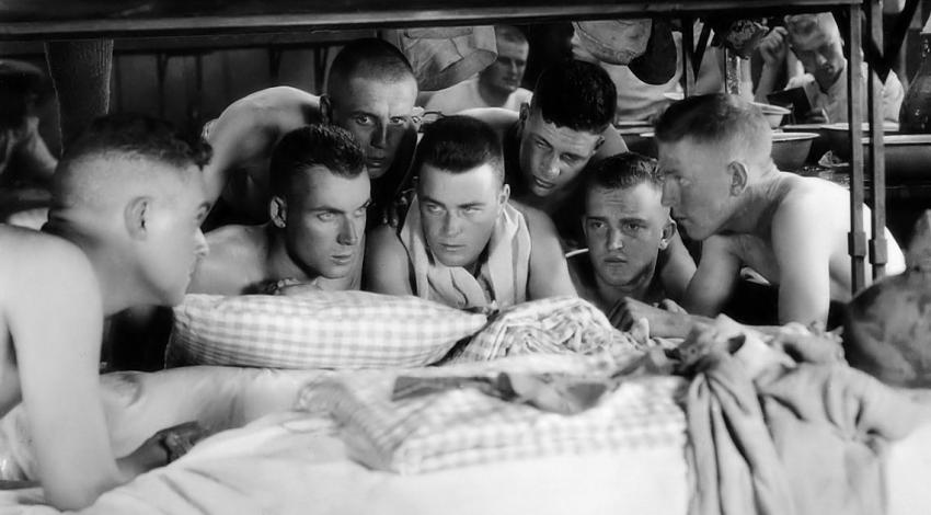 Lew Ayres, William Bakewell, Russell Gleason, Walter Rogers | "All Quiet on the Western Front" (1930) *