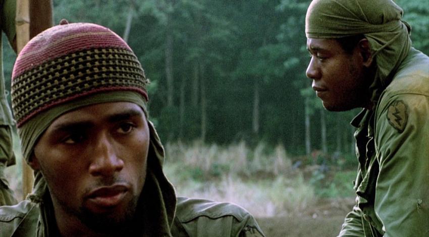 Reggie Johnson, Forest Whitaker | "Platoon" (1986)
